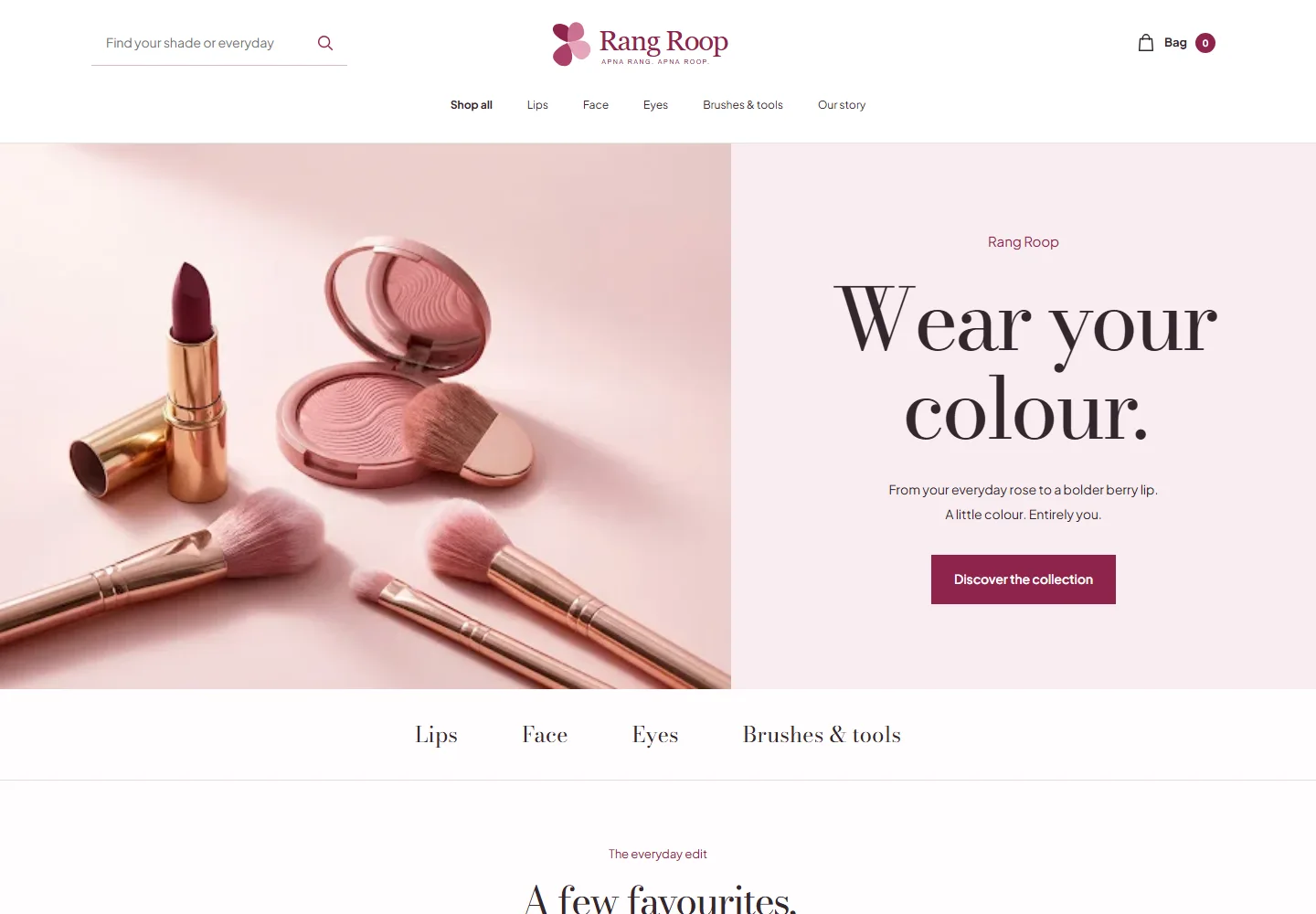 Rang Roop storefront design